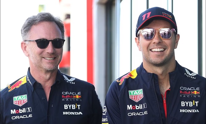 Christian Horner manda advertencia a Checo Pérez Puede perder su asiento Al Calor Deportivo